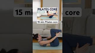 15 min Pilates core workout pilatescore pilatesathome [upl. by Bertram128]