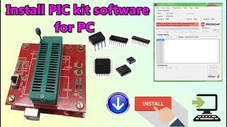 PIC kit  How to Installation of PIC KIT Development program software for PC  USB communication [upl. by Luhem399]