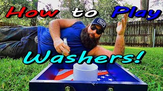 How to Play Washers The Brew Captains Party Games [upl. by Swiercz688]