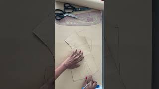 Pivoting Darts to a full bust dart in Bodice Block fashion patternmaking sewing [upl. by Alegnaed]