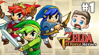 Triforce Heroes Blind Playthrough  Day 61  Every Zelda Game LIVE [upl. by Adriel617]