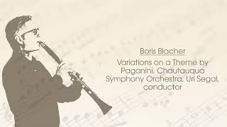 Boris Blacher Paganini Variations [upl. by Hpesoy]