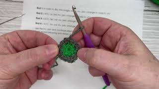 How to do invisible round joins for Mosaic Granny Squares [upl. by Murrell613]