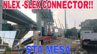 NLEX SLEX CONNECT STA MESA MANILA UPDATE TODAY NOVEMBER 092024nlexslexconnectorroad [upl. by Keligot]