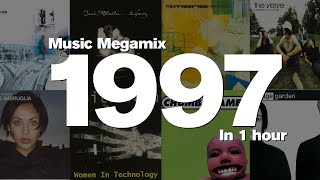 1997 in 1 Hour  Top hits including Radiohead The Verve Natalie Imbruglia Daft Punk and more [upl. by Imekawulo]