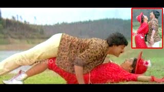 Chiranjeevi Trinetrudu Movie Video Songs  Lovely Lakumuki [upl. by Shara484]