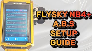 Flysky NB4 ABS set up guide [upl. by Homer]