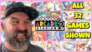 Capcom Arcade 2nd Stadium All 32 Games Shown [upl. by Calen]