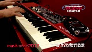 Clavia Nord Electro 4D demo  Musikmesse 2012 [upl. by Goran831]