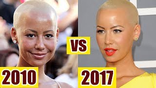 Amber rose  Before and After 2017 [upl. by Homerus]