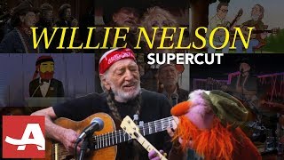 Willie Nelsons Random Television Appearances  Supercut [upl. by Githens]