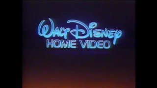 Walt Disney Home Video  International Logo 19811987 PAL Best Quality [upl. by Yelrebma]