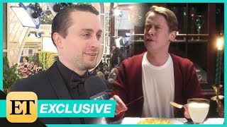 Kieran Culkin Reacts to Brother Macauley Recreating Home Alone for Google Exclusive [upl. by Yeh798]