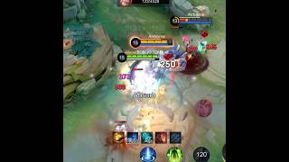 Chou Damage is Insane 🔥🔥 🔥 mobilelegends mlwtf bonjotom mlbb mlbbwtf [upl. by Allin]