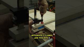 F Clamps with Strut Channel Cauls woodworking diy glueup [upl. by Blight588]