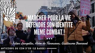 Marcher pour la vie défendre son identité même combat [upl. by Biddick]