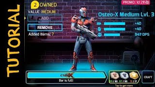 HOW TO CRAFT OSTEOX MEDIUM LEVEL 3  Gangstar Vegas [upl. by Nosrej83]