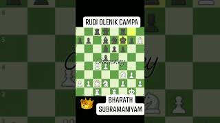 Bharath Subramaniyam beats Rudi Olenik Campa chesskey [upl. by Addis]