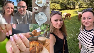 Vlog z Polski wypad na miasto z mężem 👩‍❤️‍👨 Alpaki 🦙Selfie z bobrem 🦫 Nowe pazurki 💅 [upl. by Shaia]