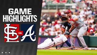 Cardinals vs Braves Game Highlights 72024  MLB Highlights [upl. by Dru53]