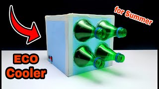 AirCooler How To Make a ECO AIR COOLER at home  Homemade Air Cooler ECO DIY  Science Project [upl. by Inavihs623]