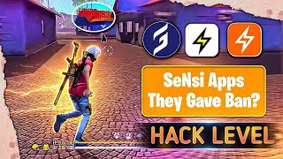 Top 5 Best HEADSHOT Sensi App For Free Fire  Free Fire Headshot Setting [upl. by Maram82]