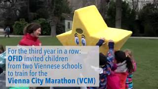 OFID supports Kids in Vienna City Marathon [upl. by Hahn]