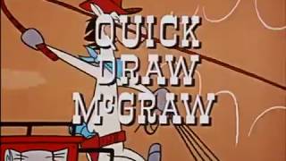 1959 Hanna Barbera  The Quick Draw McGraw Show  Intro [upl. by Carolin541]