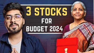 3 Undervalued Stocks For Budget 2024  Budget Stocks [upl. by Novad]