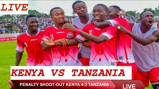 Kenya VS Tanzania 43 Penalty shootout Kenya Progresses to CECAFA U18 finals [upl. by Isnam]