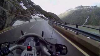 BMW K1200LT on the Grimsel Pas Switzerland [upl. by Stephanus216]