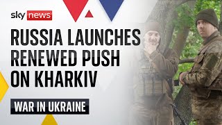 War in Ukraine Russian forces tighten grip on Kharkiv region [upl. by Enaud]