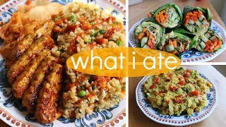 What I Ate  ExtraHealthy Vegan Recipes [upl. by Ydroj]