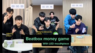 Beatbox money game with LED mouthpiece [upl. by Iffar]