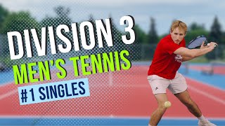 I played the best player at a Division 3 college  Tennis Tuesdays Ep1 [upl. by Tyne]