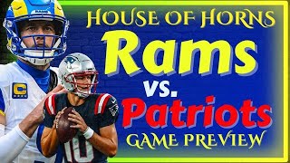 Rams vs Patriots Preview Ideal getright game for Matthew Staffords offense [upl. by Nairadal156]