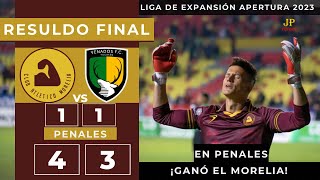 Atlético Morelia vs Venados RESUMEN PLAY IN Liga de Expansión MX A2023 [upl. by Vernier]