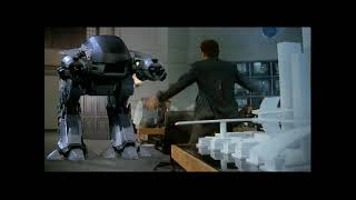 ED 209 visual effects robocop BTS [upl. by Llerrat]