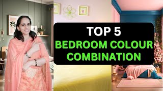 Explore Top 5 Trending colour Combinations  Bedroom Color Trends 2024 [upl. by Richia]