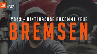 43 • Neue Bremsen für die Hinterachse  VW T5 Service [upl. by Ylicec487]