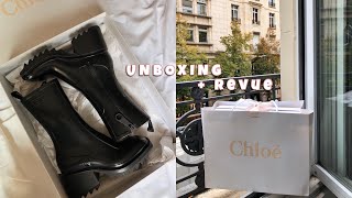 UNBOXING CHLOE BETTY BOOTS  revue 🤍 [upl. by Scutt]