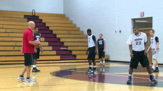 Defensive Shell Drill With Jim Huber  Defense Drills [upl. by Nosyerg]