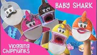 BABYSHARKCHALLENGE  Sing and Dance  Hand Puppet [upl. by Akihsal]