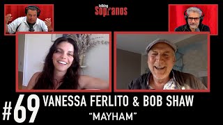 Talking Sopranos 69 wVanessa Ferlito Tina Francesco and Bob Shaw  Prod Designer quotMayhamquot [upl. by Palila]