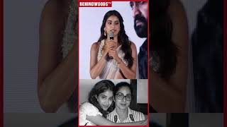 அம்மா பத்தி பேசுறப்போ சட்டுனு கலங்கிய Sridevi மகள் Janhvi Kapoor 🥺 Emotional Video [upl. by Latnahc408]