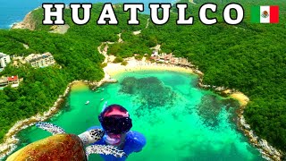 Huatulco un lugar maravilloso en Oaxaca México con hermosas y encantadoras bahías y playas [upl. by Divaj769]