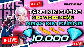 🔴Trực Tiếp  Phát 1000000 Kim Cương Free Fire Miễn Phí Và Code FF Mới Nhất Toàn Sever Cho Ae [upl. by Maltz]