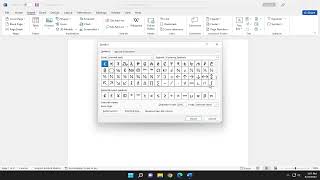 How to Insert a Symbol or Special Character in Microsoft Word Tutorial [upl. by Aisat]