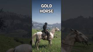 RARE Gold Horse in RDR 2 [upl. by Euqinwahs]