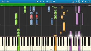 Hanson  Mmmbop  Piano Tutorial  Synthesia Cover [upl. by Acnayb248]